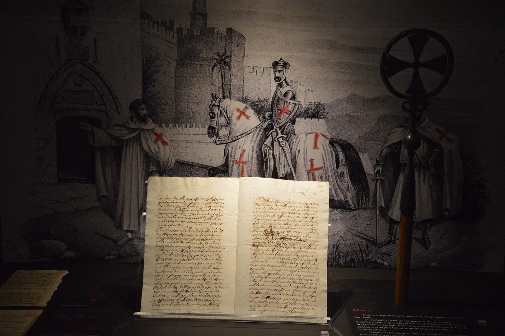 The Templar Interpretation Centre of Almourol is the first of its kind in Portugal