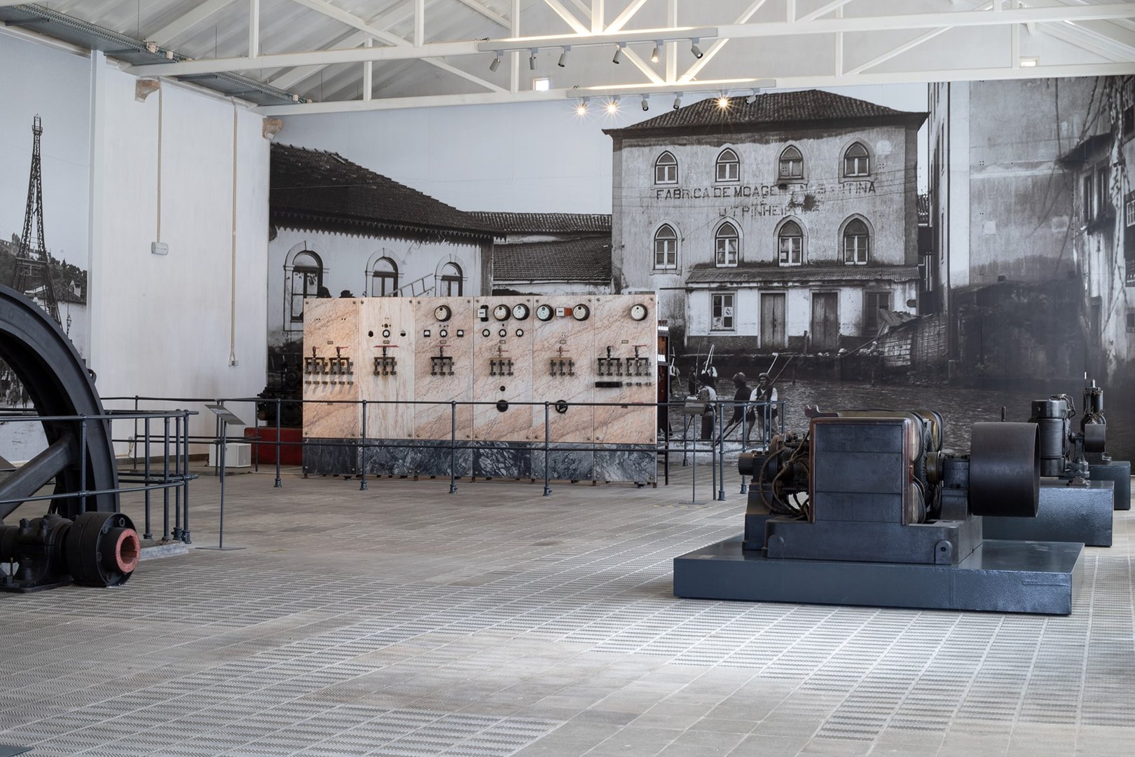 Power Plant — Museum Centre — The first industrial unit of the Cultural Centre of Levada, in Tomar, to open its doors to the public, as a museum.