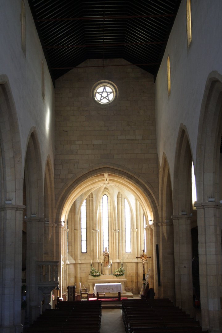 Interior of the Church of Santa Maria do Olival