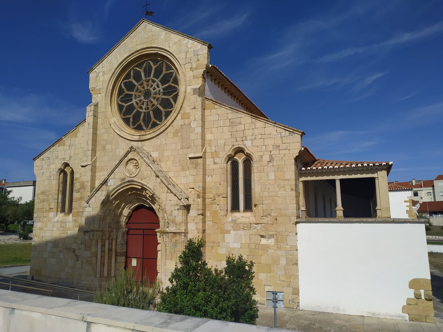 Church of Santa Maria do Olival, a gem of Gothic architecture in Tomar.